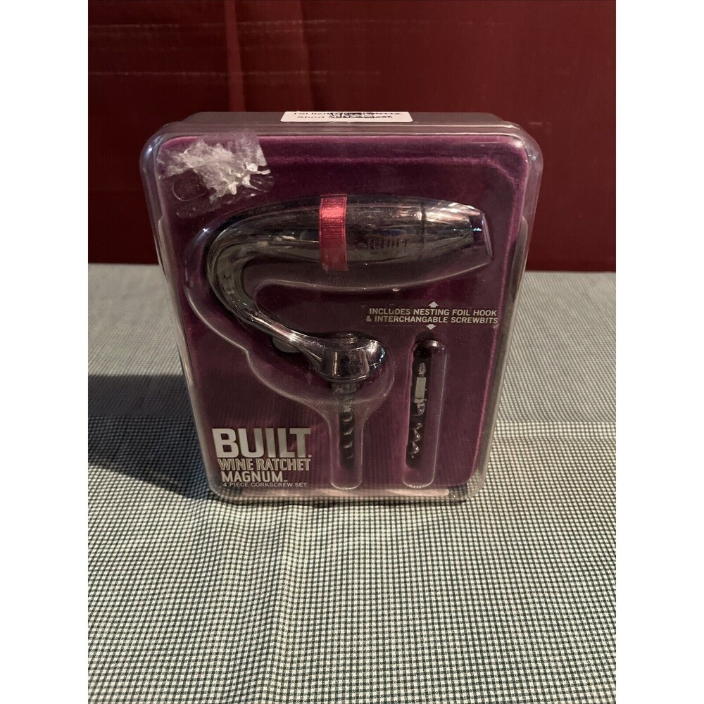 BUILT WINE RATCHET MAGNUM‎ 4-PIECE SET, PURPLE